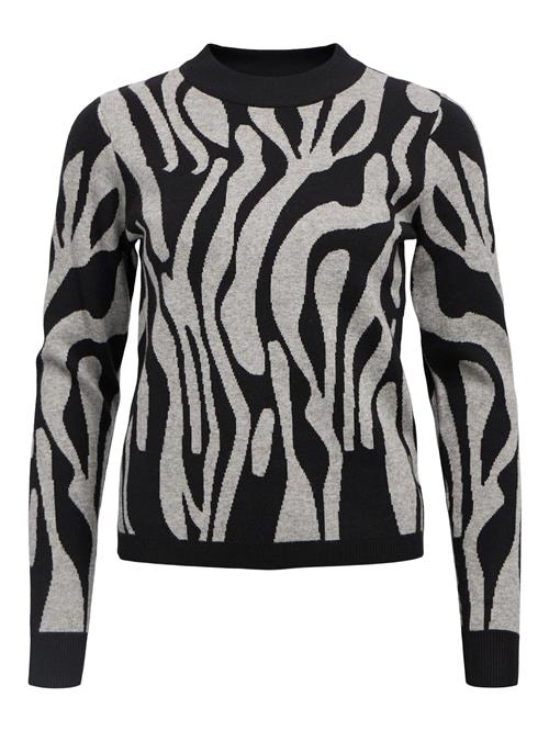 OBJECT Pullover 'Ray'  lysegrå / sort