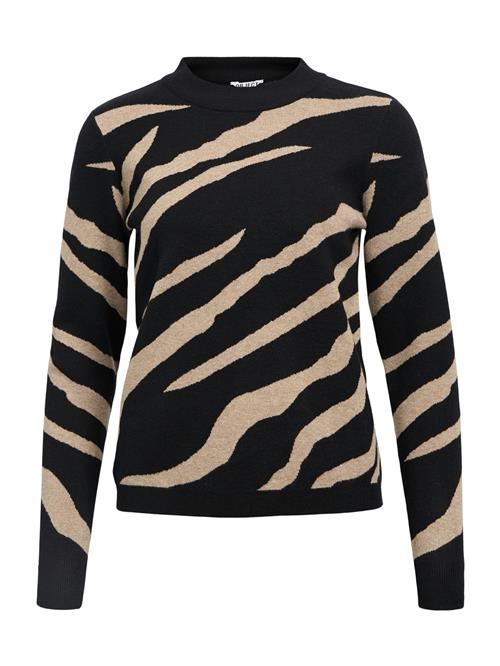 OBJECT Pullover 'OBJRAY'  beige / sort