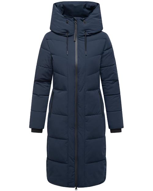 NAVAHOO Vinterfrakke 'Schokokuss XIV'  navy