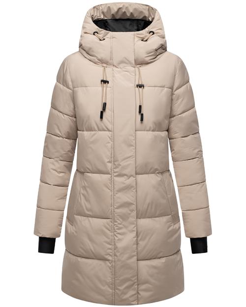 MARIKOO Vinterfrakke 'Kaituu XVI'  beige