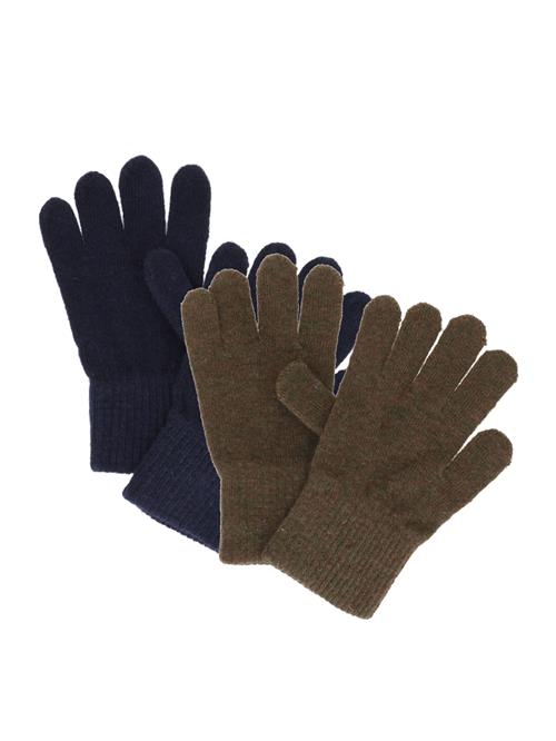 CeLaVi Handsker  marin / brun