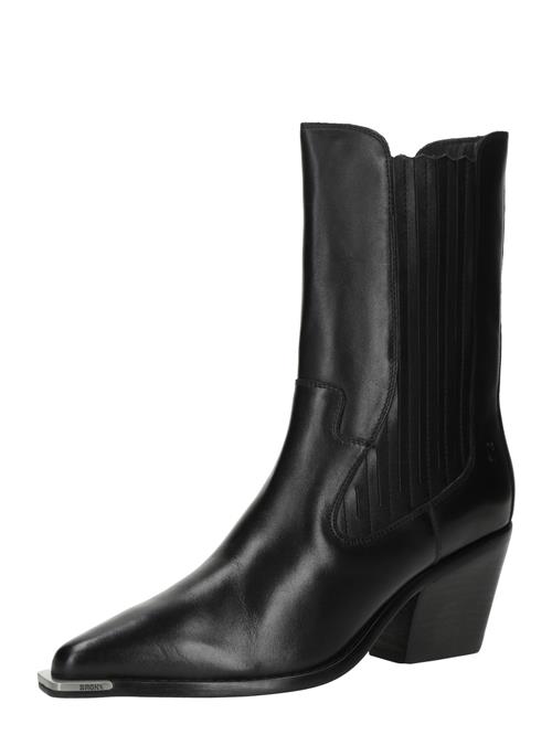 BRONX Støvletter 'Next-Low-Kole'  sort