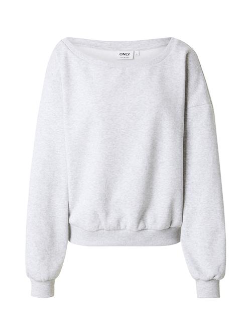 ONLY Sweatshirt 'ONLRHINA'  lysegrå