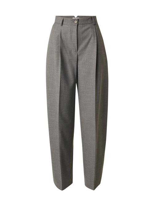 EDITED Bukser med fals 'Verona'  grå