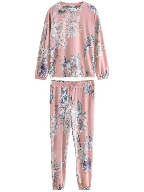 Next Pyjamas  pastelgrøn / pastelorange / gammelrosa / hvid