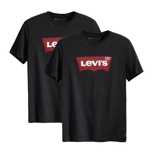 LEVI'S ® Bluser & t-shirts  rød / sort / hvid