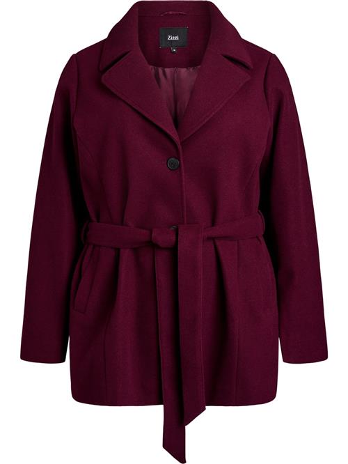 Zizzi Overgangsfrakke 'Cacallie'  bordeaux