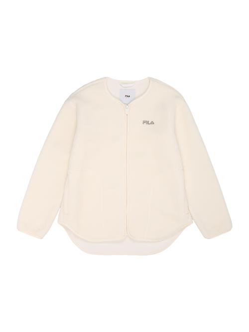 FILA Fleecejakke 'Cassiano'  hvid