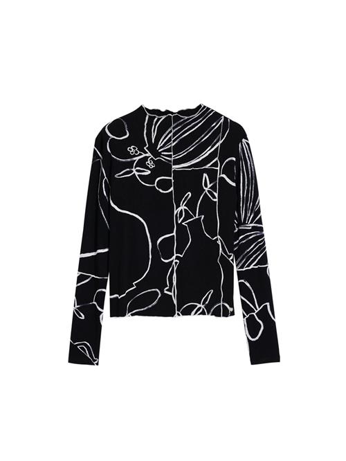 Desigual Shirts 'Vase'  sort / hvid