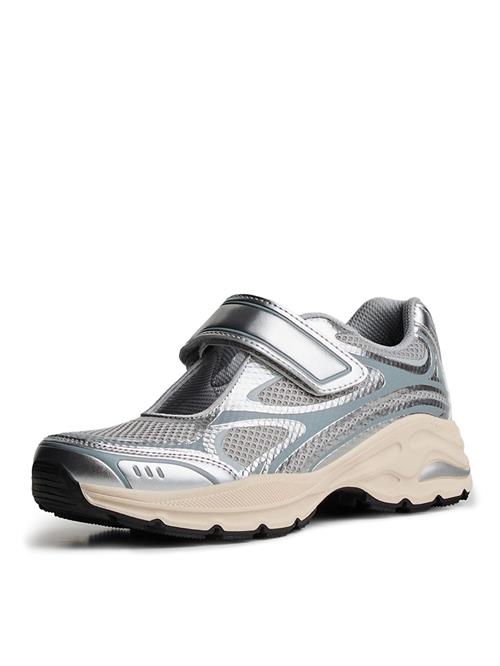 Bershka Sneaker low  grå / basalgrå / sølv