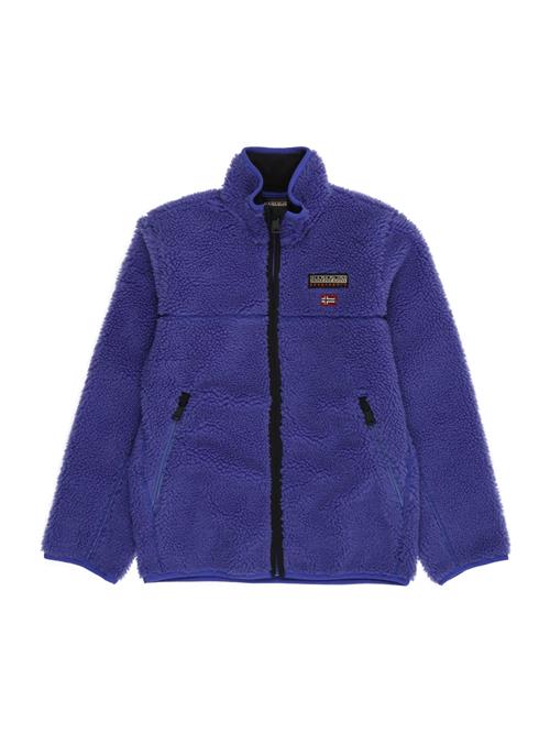 NAPAPIJRI Funktionsfleecejakke 'TYNIK'  indigo / rød / sort