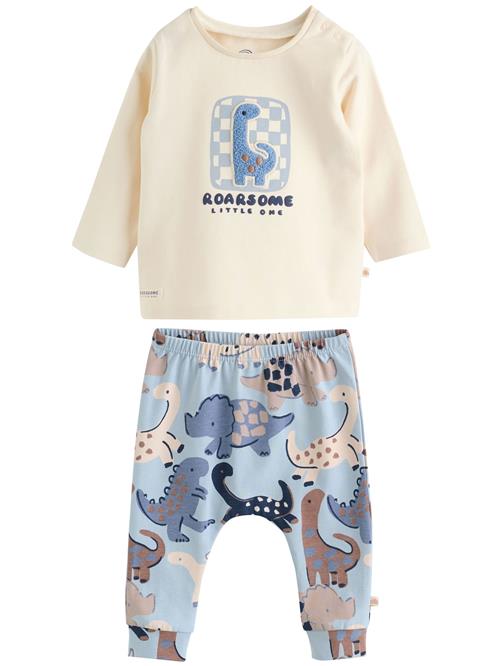 Next Sæt  beige / lyseblå