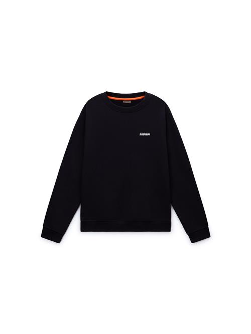 NAPAPIJRI Sweatshirt 'B-Guide'  blå / mandarin / sort / hvid