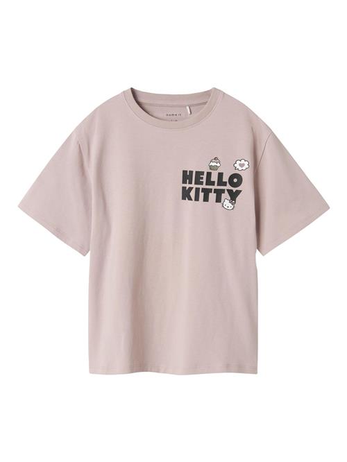 NAME IT Bluser & t-shirts 'Hello Kitty'  lilla / sort / hvid