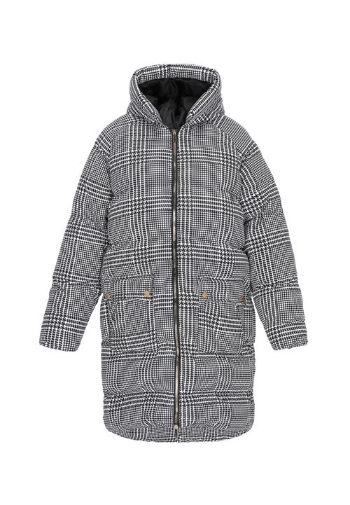 faina Overgangsfrakke  sort / hvid