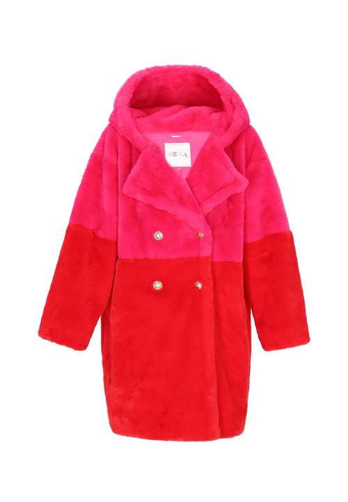 IZIA Overgangsfrakke  fuchsia / rød