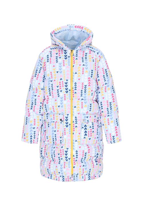 MYMO Overgangsfrakke 'Outerwear'  lyseblå / blandingsfarvet