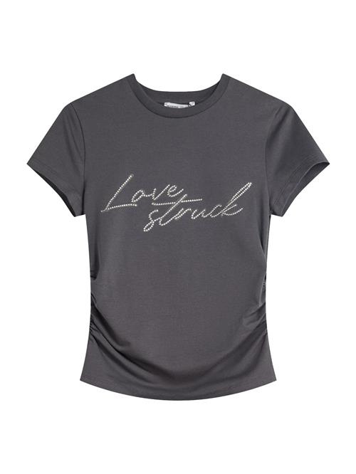 Bershka Shirts  antracit / sølv