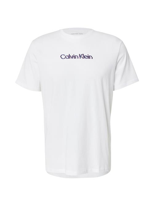 Calvin Klein Jeans Bluser & t-shirts 'CLASSIC'  violetblå / rød / sort / hvid