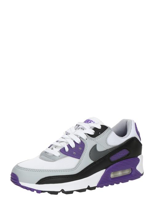 Nike Sportswear Sneaker low 'Air Max 90'  grå / lilla / sort / hvid