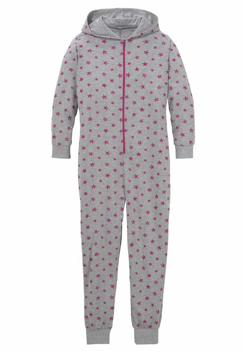Petite Fleur Kids Nattøj  grå / mørk pink