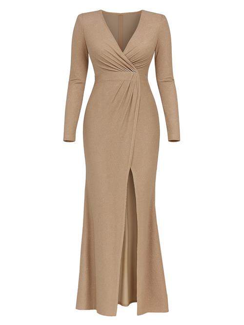 GODDIVA Festkjole  beige