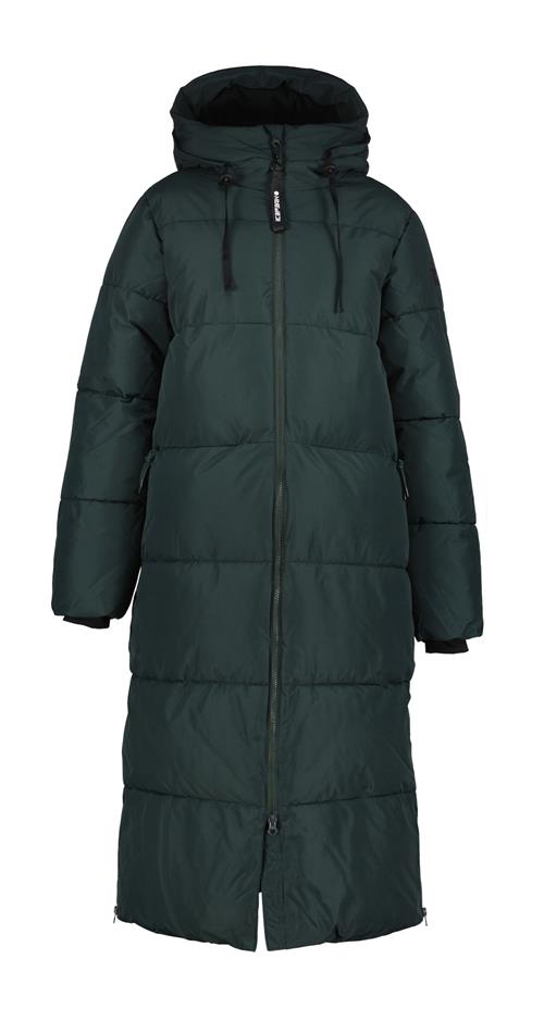 ICEPEAK Vinterfrakke 'Addia'  mørkegrøn