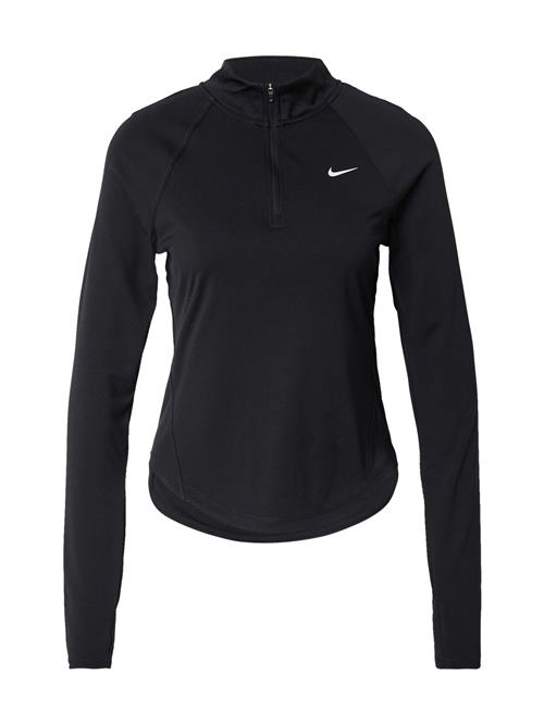 NIKE Sportsweatshirt 'TEMPO SWSH HBR'  sort / hvid