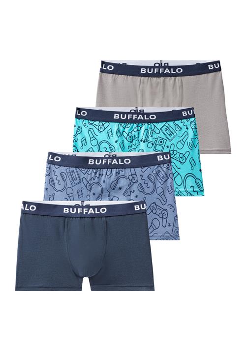 BUFFALO Underbukser  navy / lyseblå / grå / sort