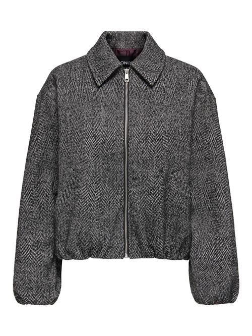ONLY Overgangsjakke 'ALBERTE'  sort-meleret
