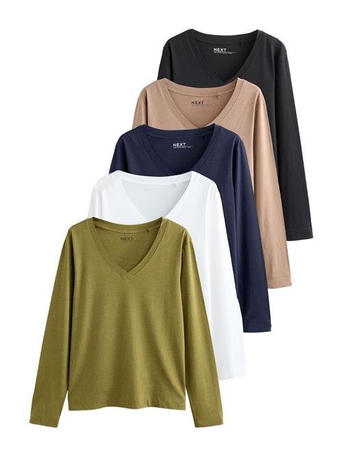 Next Shirts  navy / lysebrun / oliven / sort / hvid