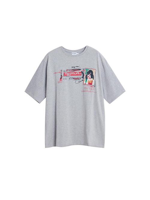 Desigual Bluser & t-shirts  navy / grå / rød