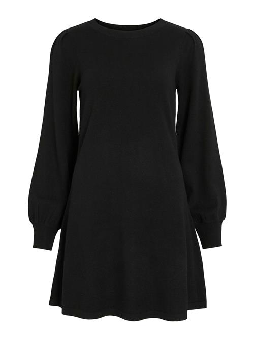 VILA Strikkjole 'VIRICKY'  sort