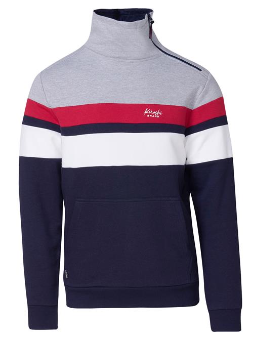 KOROSHI Pullover  navy / grå / rød / hvid