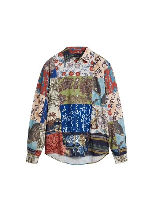 Desigual Skjorte  lyseblå / rød / sort / hvid