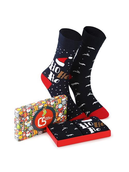 Crea Socks Sokker 'Weihnachten Ho Ho'  blandingsfarvet