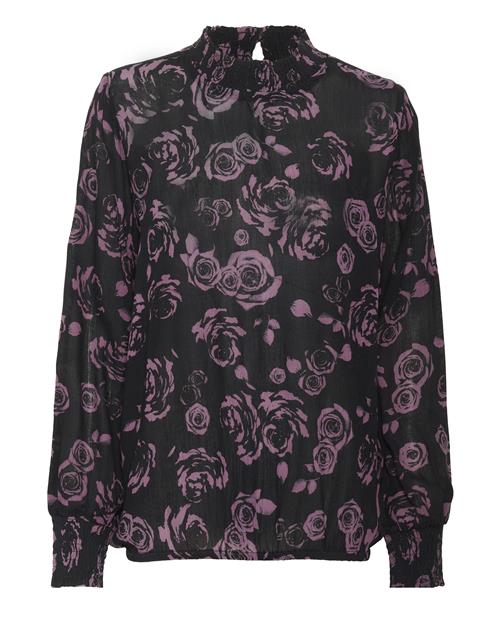 Kaffe Bluse 'Afay'  orkidee / sort