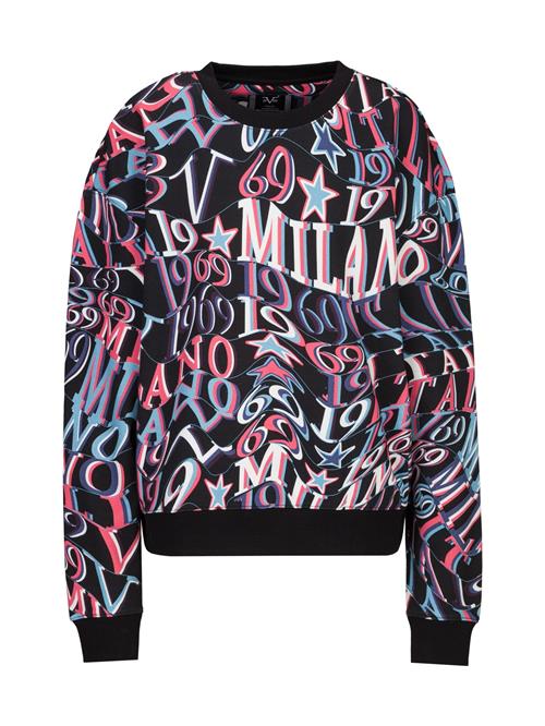 19V69 ITALIA Sweatshirt 'Sinja'  blandingsfarvet / sort