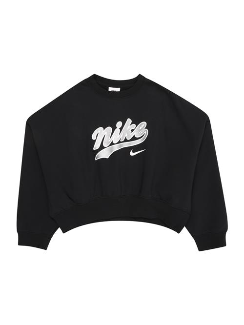 Nike Sportswear Sweatshirt  sort / sølv