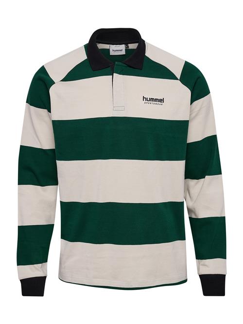 Hummel Funktionsskjorte  mørkegrøn / offwhite
