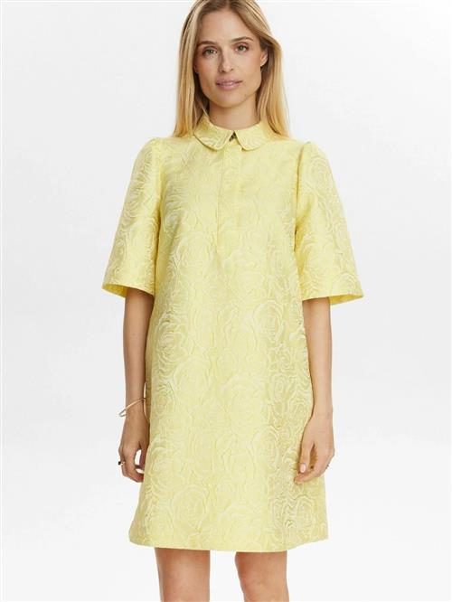 NÜMPH Kjole 'VILSA'  lysegul