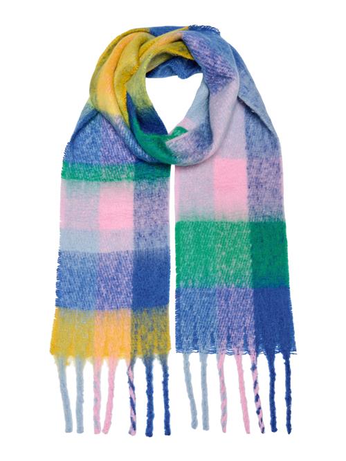 ONLY Sjal 'ONLSIGRID'  mørkeblå / gul / grøn / pink