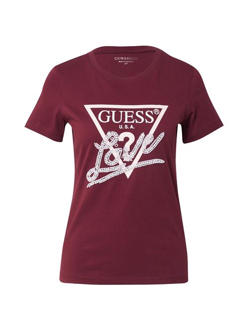 GUESS Shirts  pastelpink / merlot / hvid