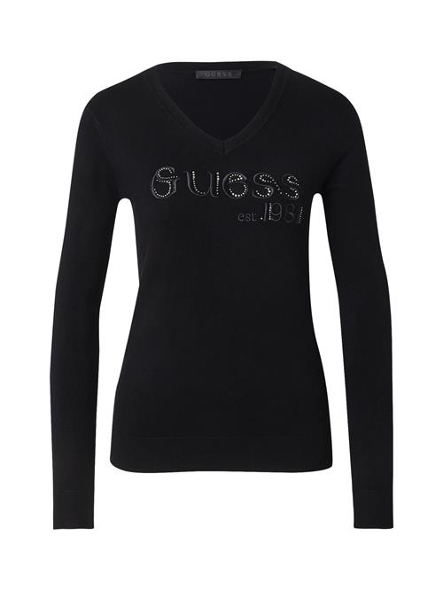 GUESS Pullover 'SAYLOR'  sort / transparent