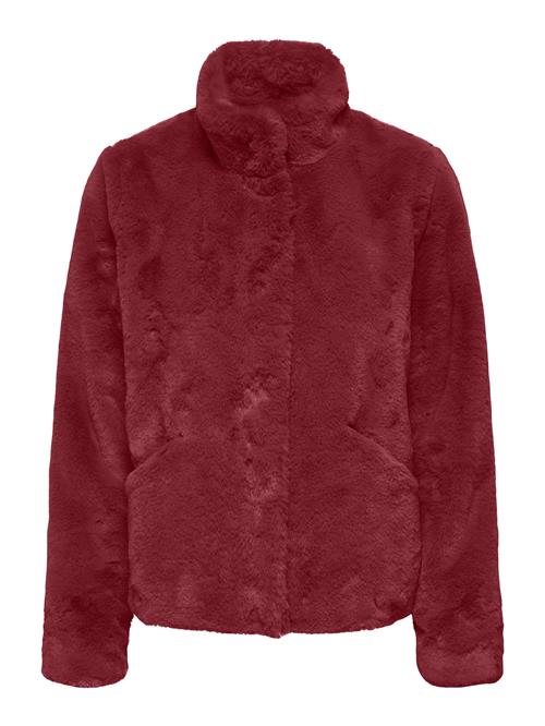 ONLY Overgangsjakke 'ONLNew Vida'  burgunder