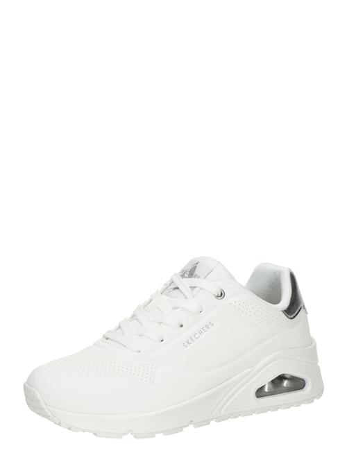SKECHERS Sneaker low 'Uno - Golden Air'  sølv / hvid