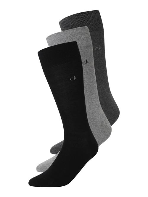 Calvin Klein Underwear Sokker  mørkegrå / grå-meleret / sort
