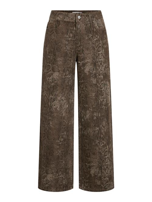 VILA Jeans  brun / grå