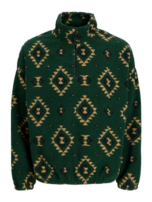 JACK & JONES Pullover 'JOREDDIE'  gul / grøn