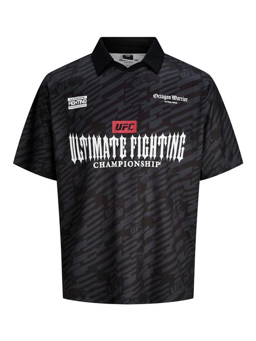 JACK & JONES Bluser & t-shirts  rød / sort / hvid